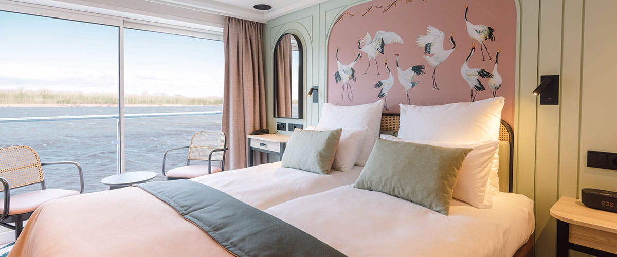 A French Balcony Cabin on Spirit of the Danube